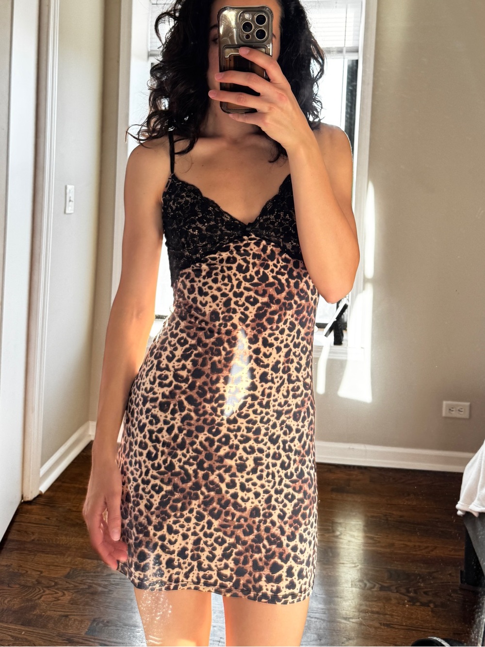 Leopard Night Dress - Picture 2 of 6
